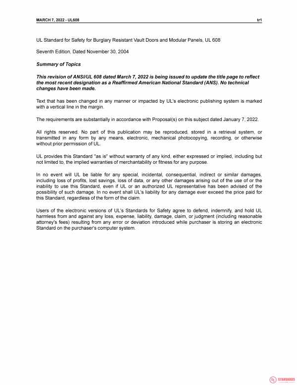 UL 608 PDF UL 608 PDF